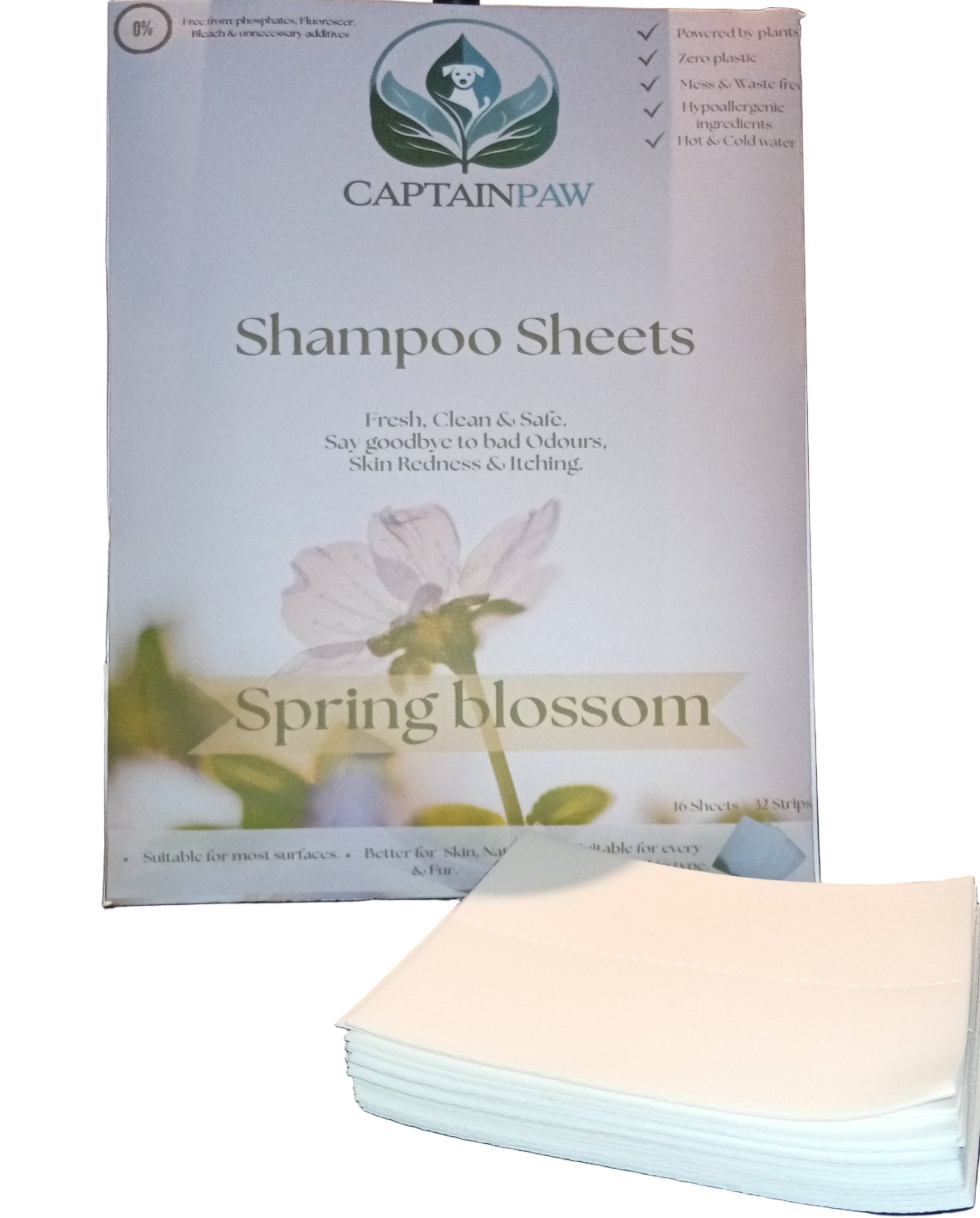 Captainpaw Honden Shampoo Sheets